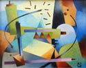 Elements in Transition - Fourth Journey - 29 cm x 24 cm oil on canvas